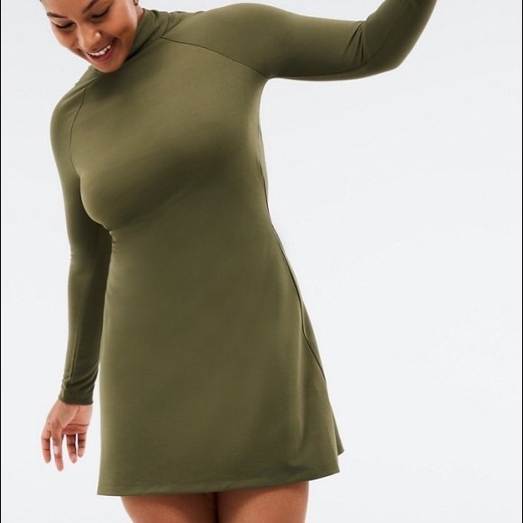 Fabletics Racquel Back Twist Dress L & XL - NEW! - Picture 2 of 4